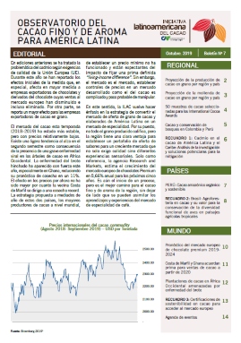 Iniciativa Latinoamericana del Cacao: Boletín No. 7 Iniciativa Latinoamericana del Cacao: Boletín No. 7