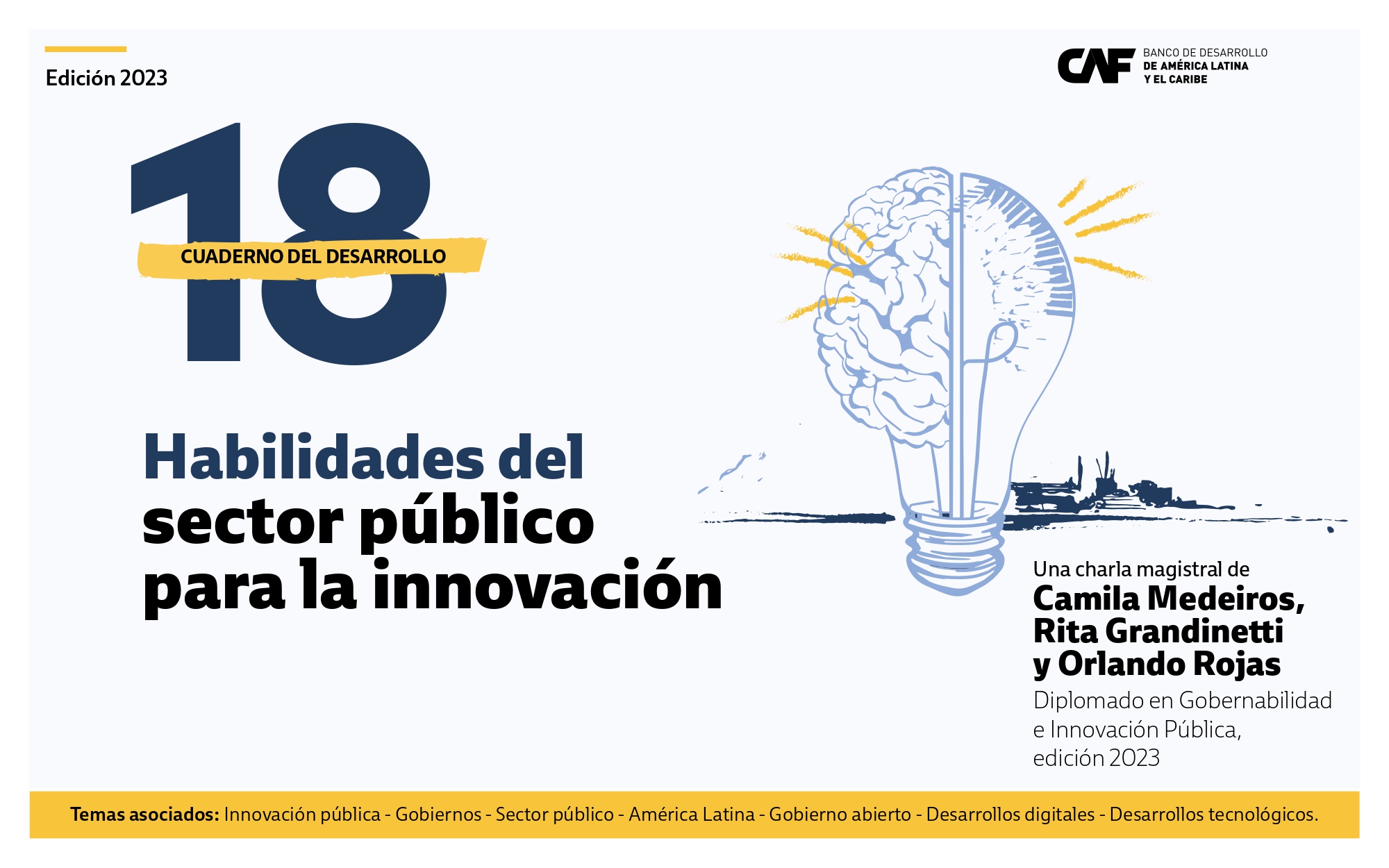 Cuaderno del Desarrollo 18 - Habilidades del sector público para la innovación