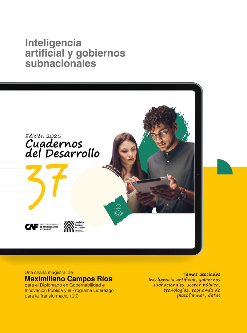 Cuaderno del desarrollo 37 - Inteligencia artificial y gobiernos subnacionales