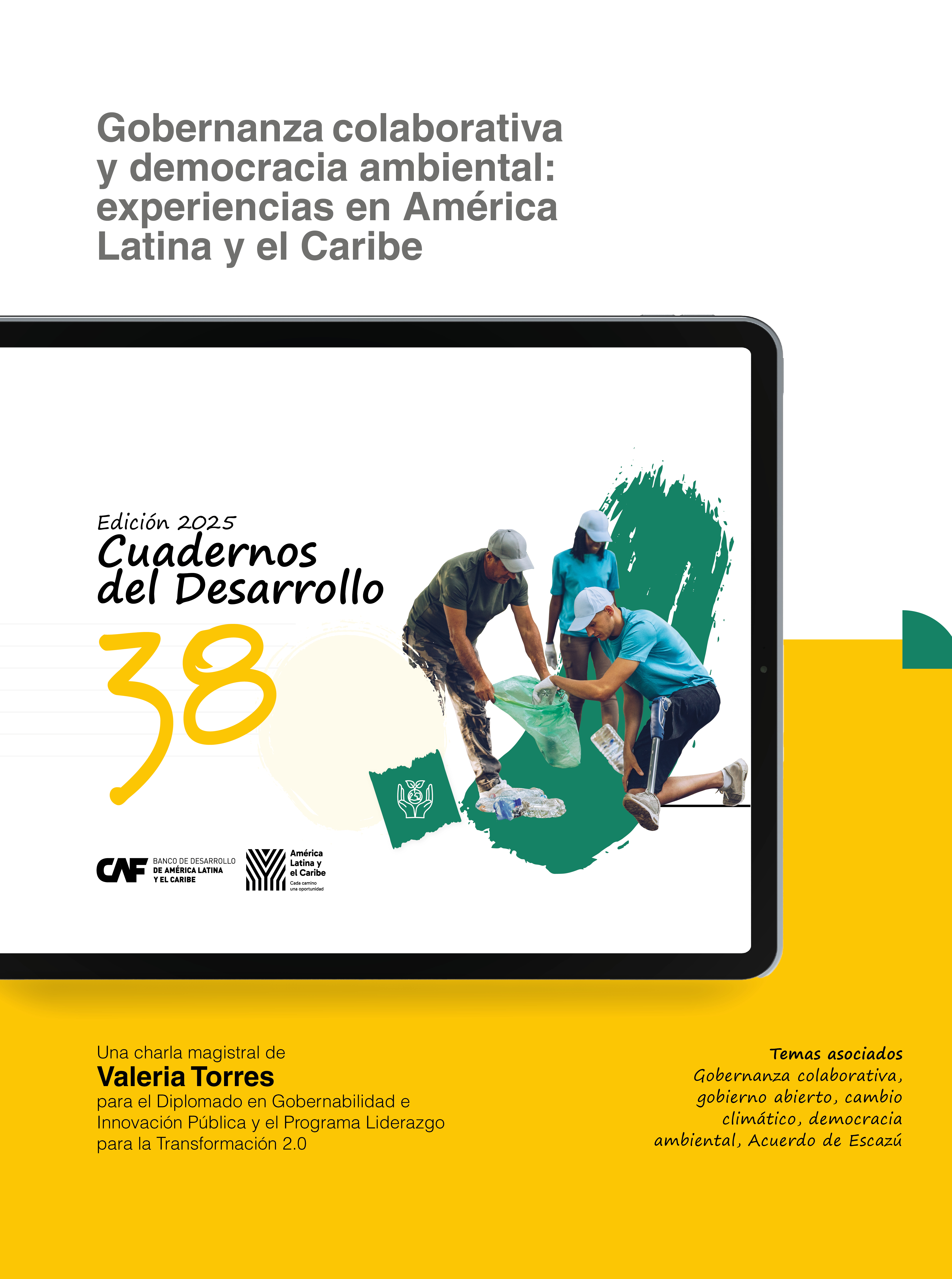 Cuaderno del desarrollo 38 - Gobernanza colaborativa y democracia ambiental: experiencias en América Latina y el Caribe