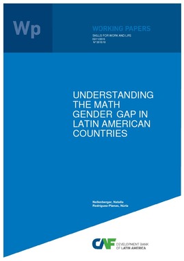 Understanding the Math Gender Gap in Latin American Countries Understanding the Math Gender Gap in Latin American Countries