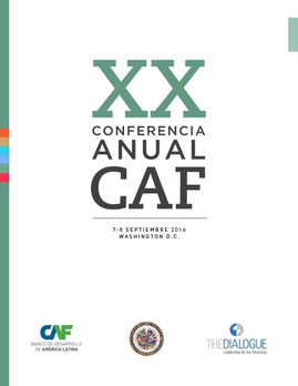 XX Conferencia Anual CAF XX Conferencia Anual CAF